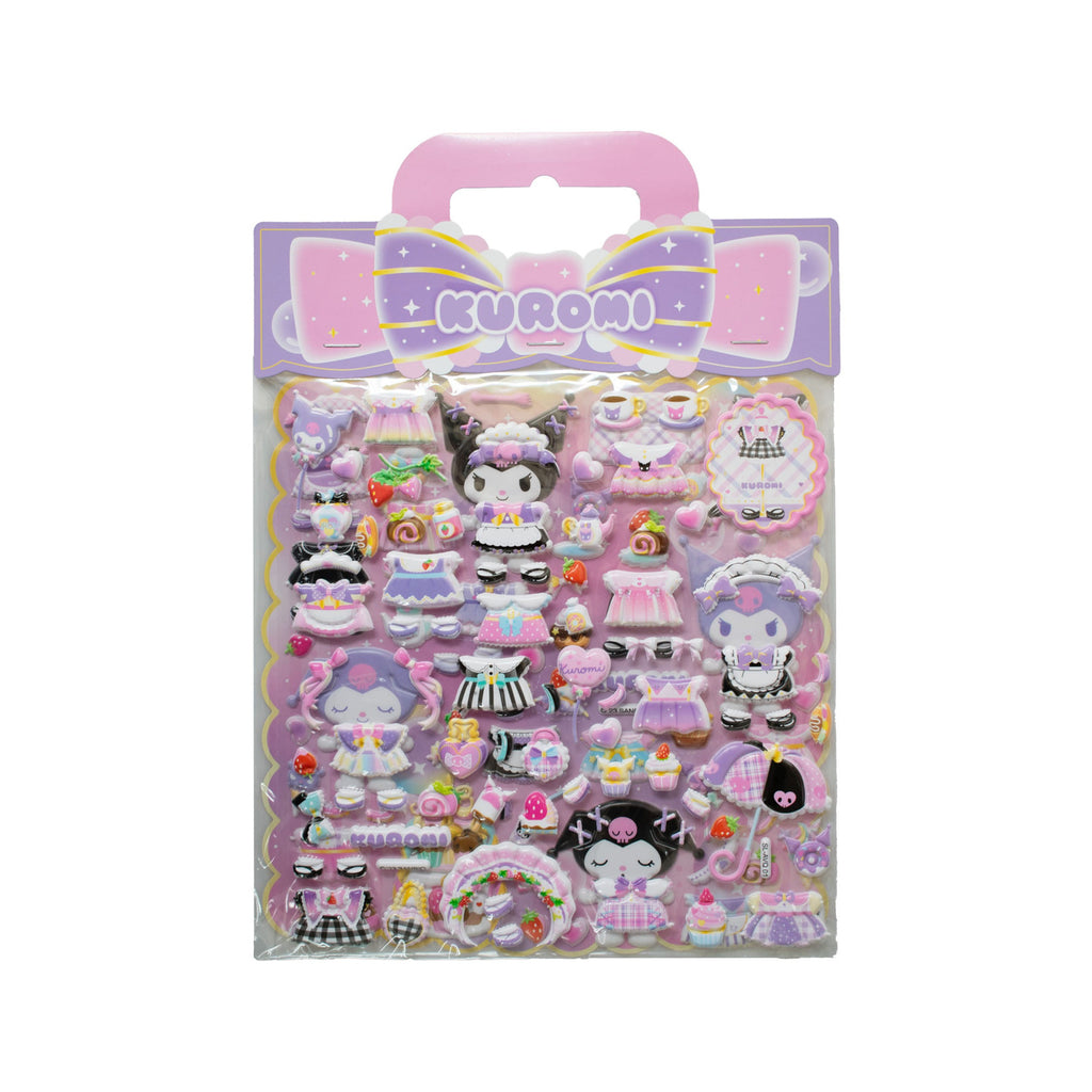 Image produit Hello Kitty and Friends Stickers Kuromi Puffy Assortiment (10)