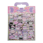 Image produit Hello Kitty and Friends Stickers Kuromi Puffy Assortiment (10)