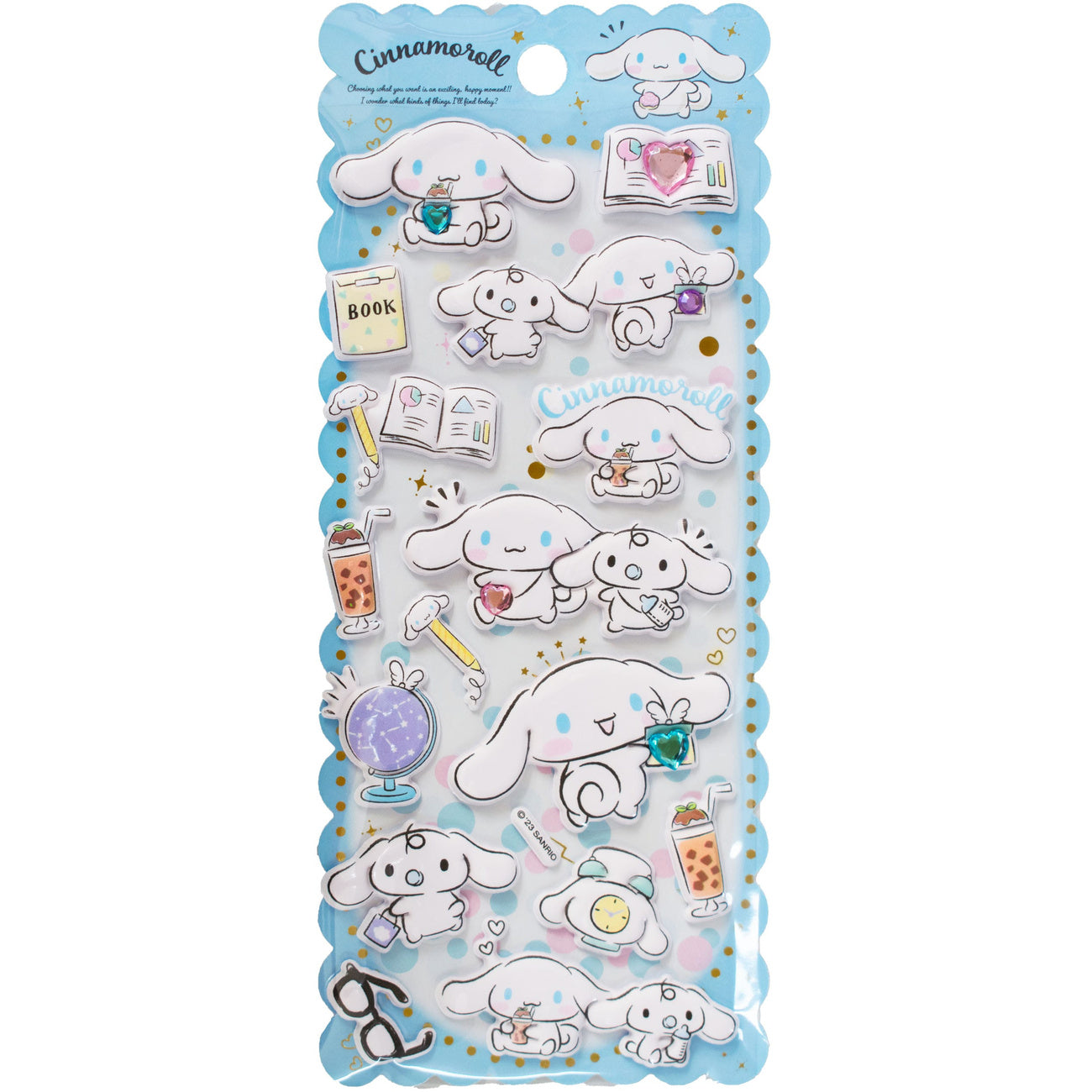 Product image Hello Kitty and Friends Cinnamoroll Puffy Sticker Assortment (20)