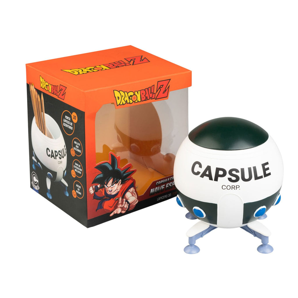 Image produit Dragon Ball Z Pot à Stylos Vaisseau Capsule Corp