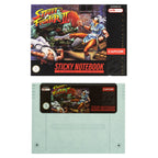 Product image Street Fighter Premium Notebook with Sticky Notes and Sleeve A5