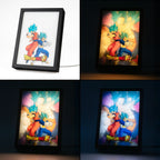 Image produit Dragon Ball Super impression LED avec cadre