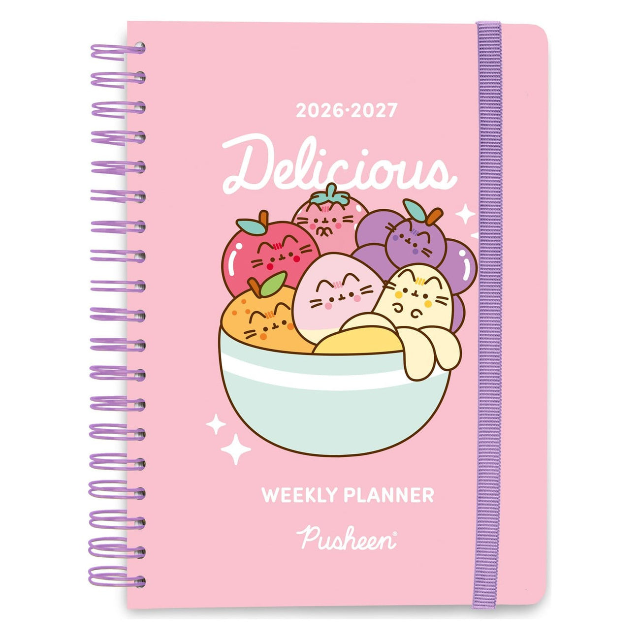 Image produit Pusheen Agenda hebdomadaire 2026/2027 Fruits A5
