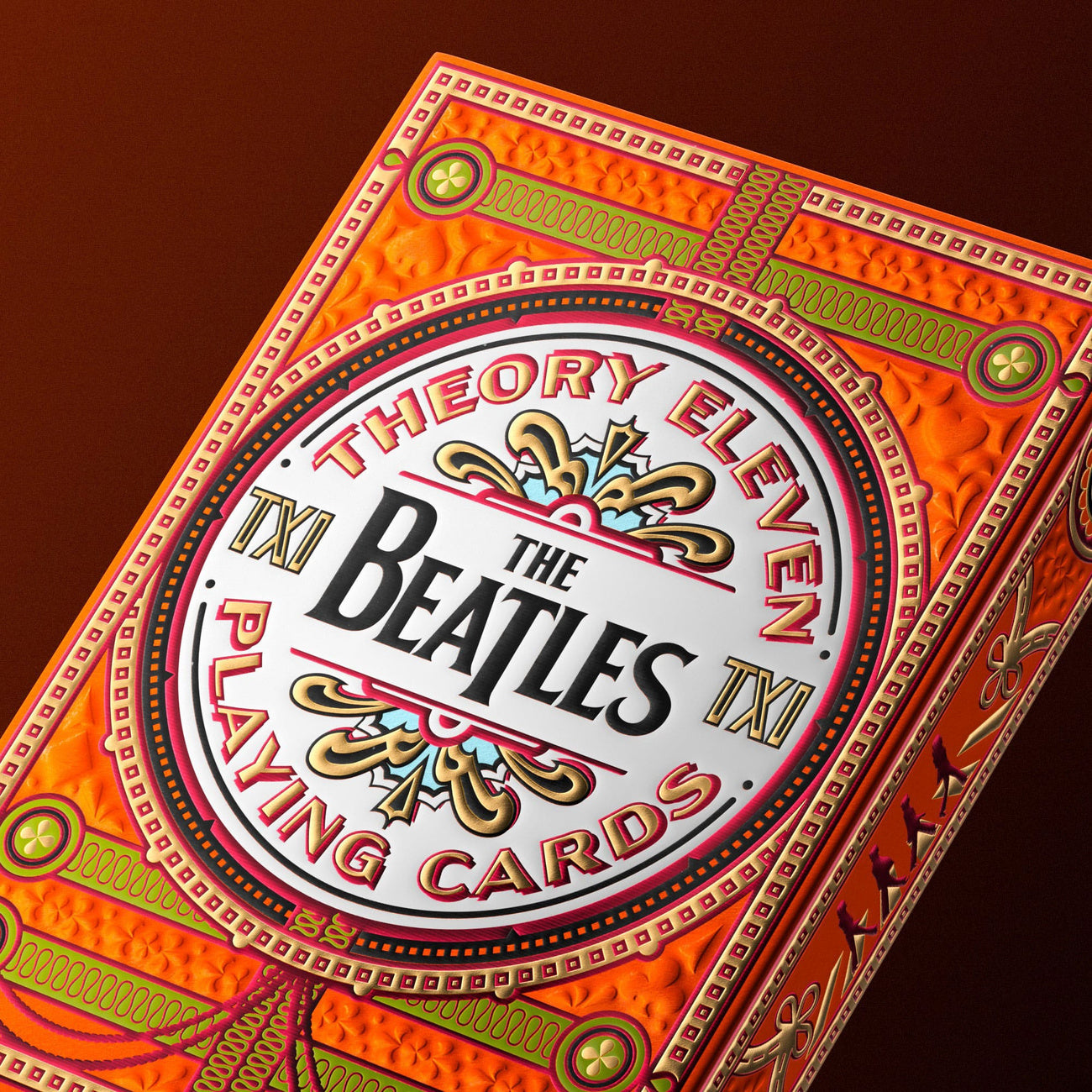 Image produit The Beatles Jeu de cartes Version Orange