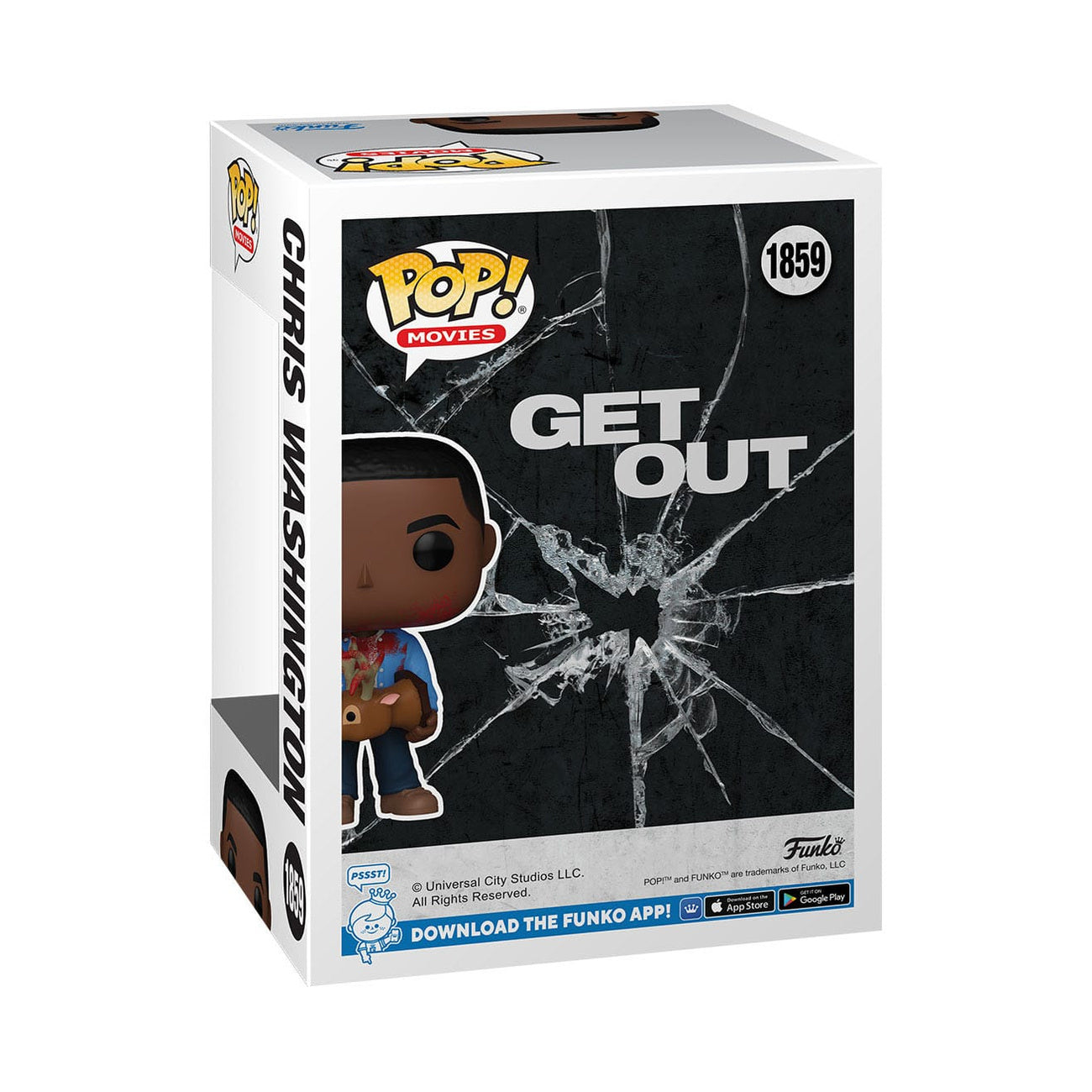 Product image Jordan Peele POP! Movies Vinyl Figure Get Out - Chris Washington w/Deer 9 cm