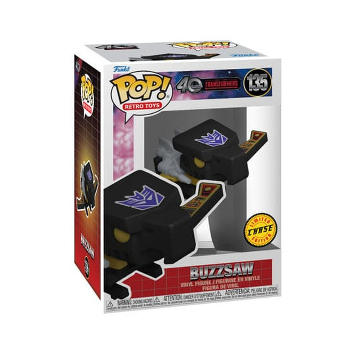 Image produit Transformers Retro Series POP! TV Figurine en vinyle Laserbeak w/CH 9 cm assortiment (6)