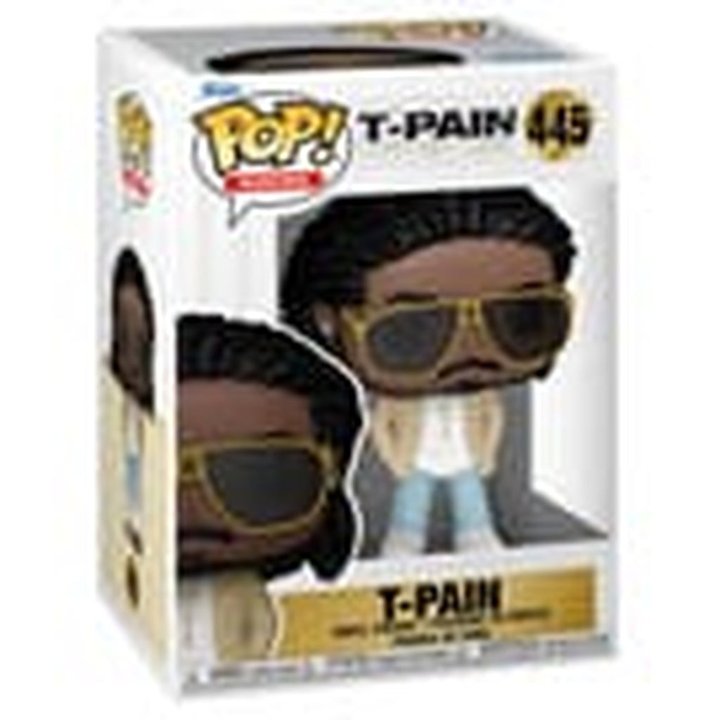 Image produit T-Pain POP! Rocks figurine en vinyle T-Pain (Rappa Ternt Sanga) 9 cm