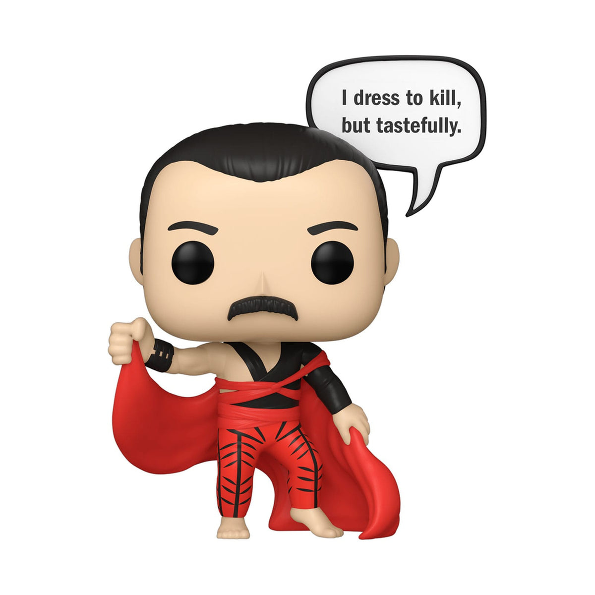 Image produit Queen POP! Rocks figurine en vinyle Freddie Mercury (I Dress to Kill) 9 cm