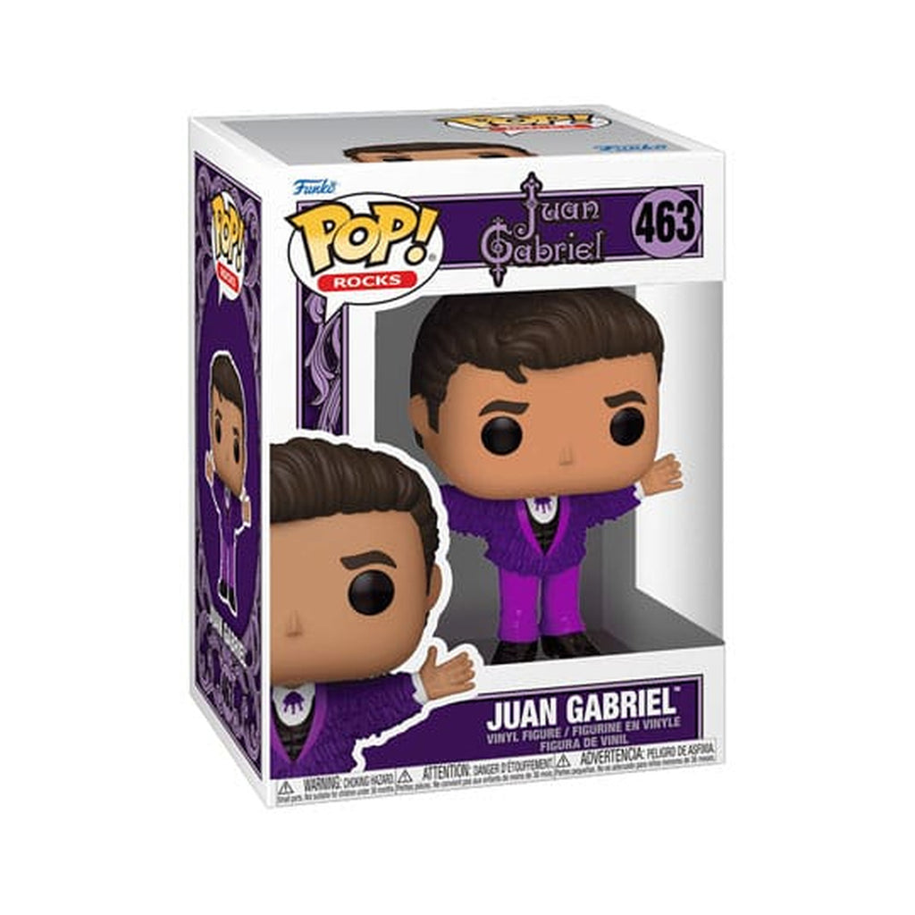 Image produit Figurine vinyle Juan Gabriel POP! Rocks Tenue violette 9 cm