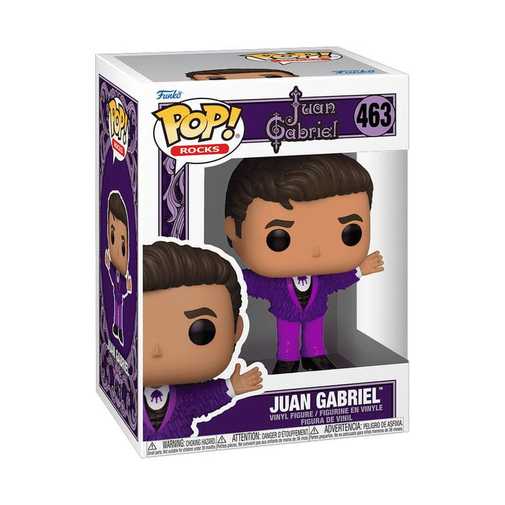 Image produit Figurine vinyle Juan Gabriel POP! Rocks Tenue violette 9 cm