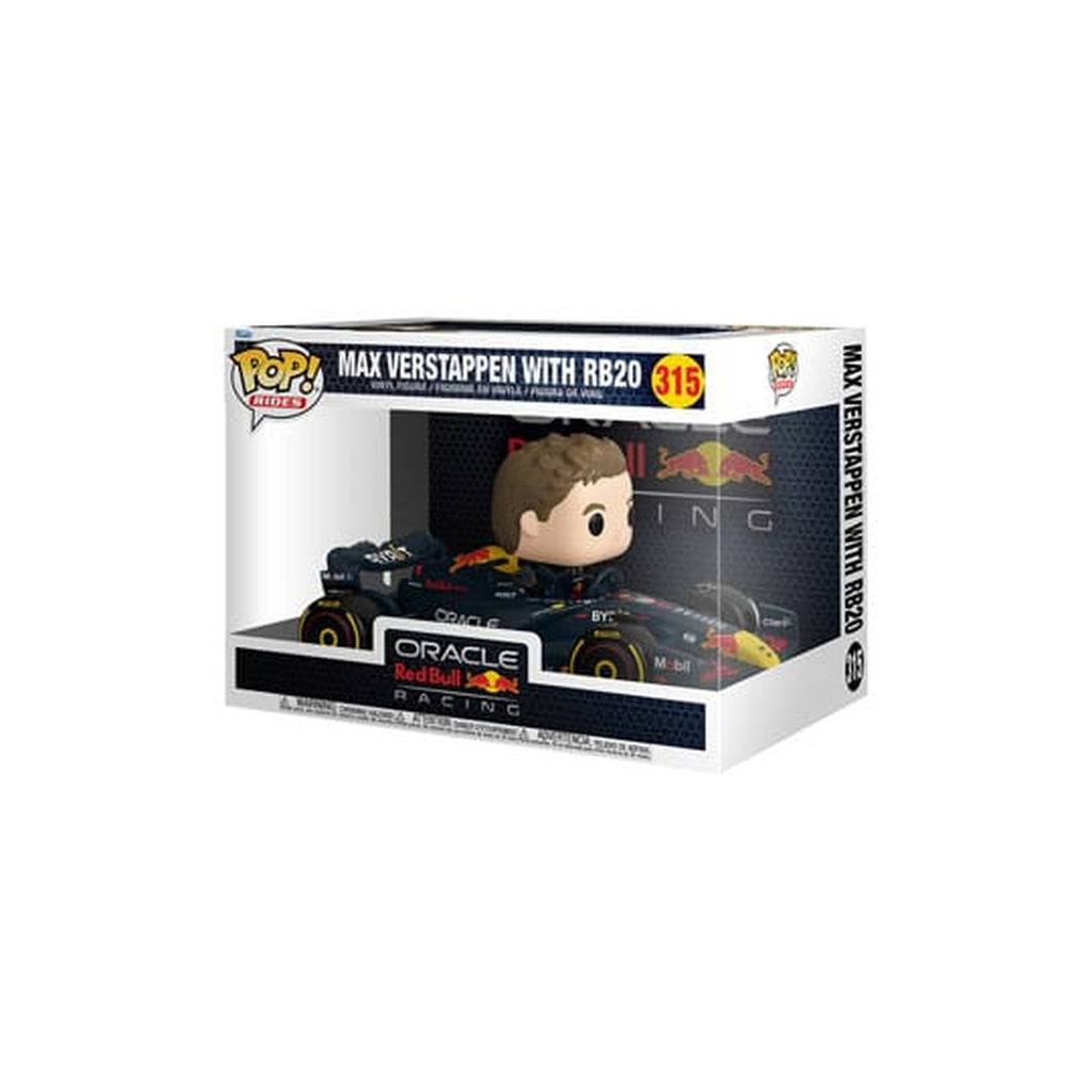 Product image Formula 1 POP! Rides Super Deluxe Vinyl Figure RB – Verstappen w/ RB20 15 cm