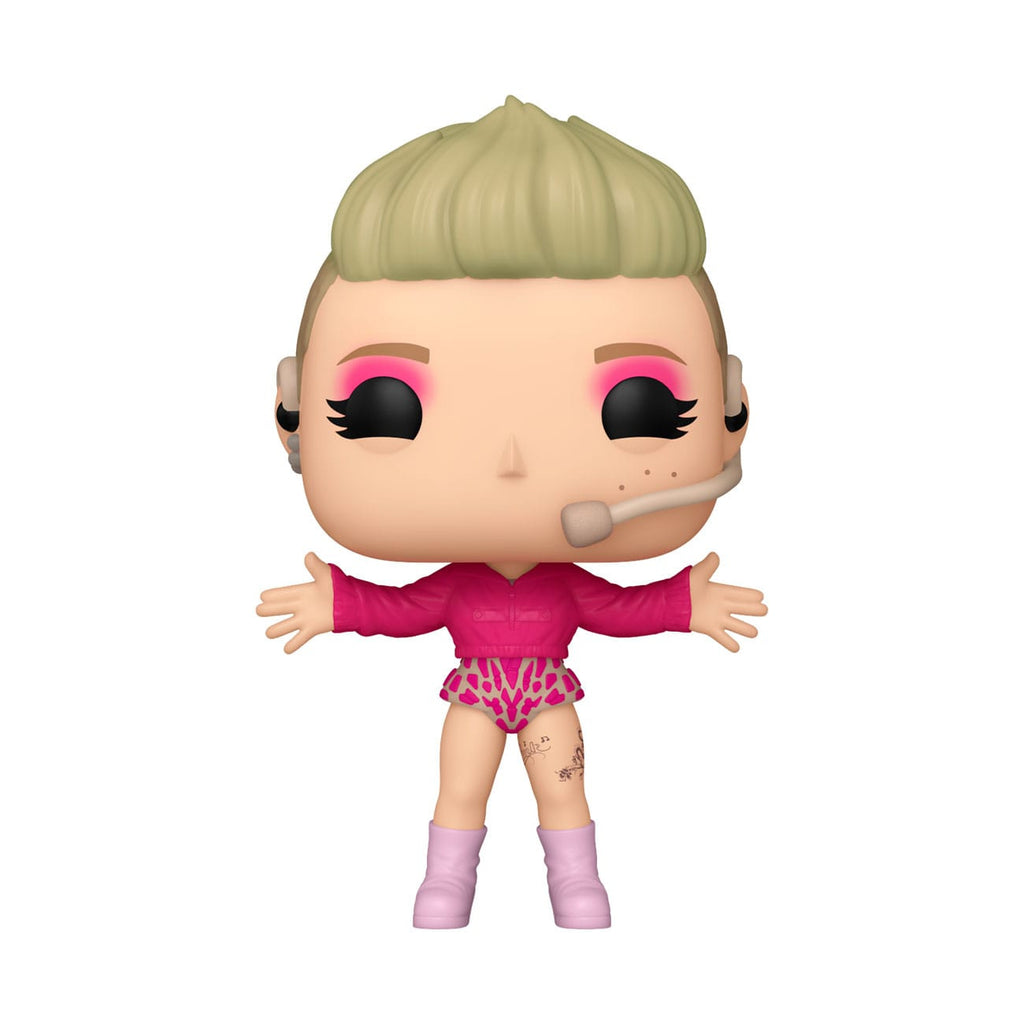 Image produit Figurine Pink POP! Rocks Vinyle Trustfall Tour 9 cm