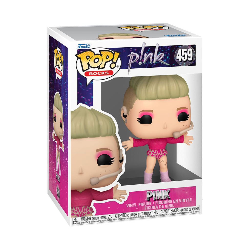 Image produit Figurine Pink POP! Rocks Vinyle Trustfall Tour 9 cm