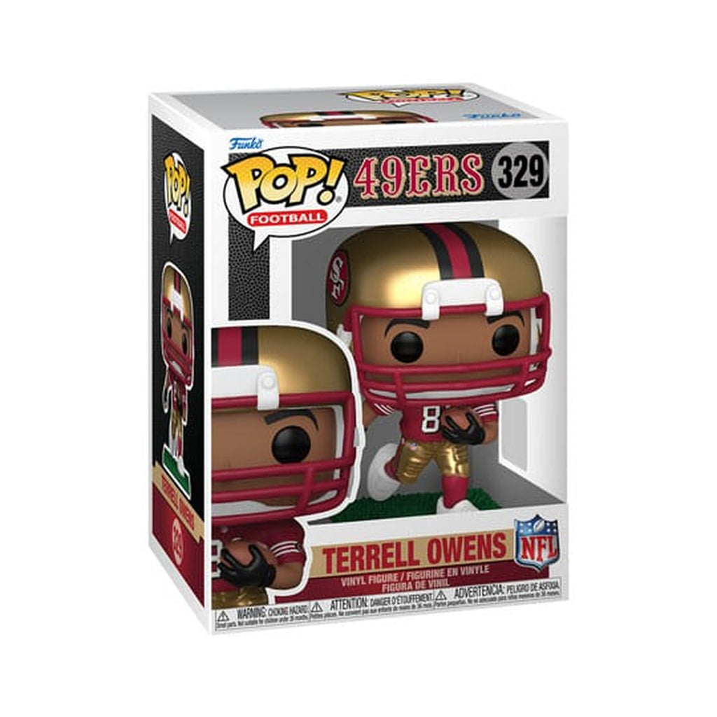 Image produit NFL : Legends POP! Figurine vinyle sport Legends - Terrell Owens (49ers) 9 cm