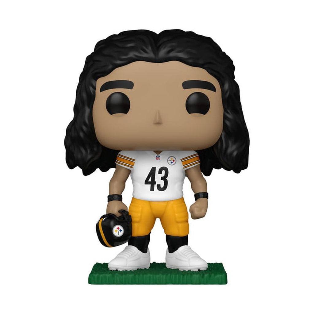 Image produit NFL : Legends POP! Sports figurine vinyle Legends – Troy Polamalu (Steelers) 9 cm