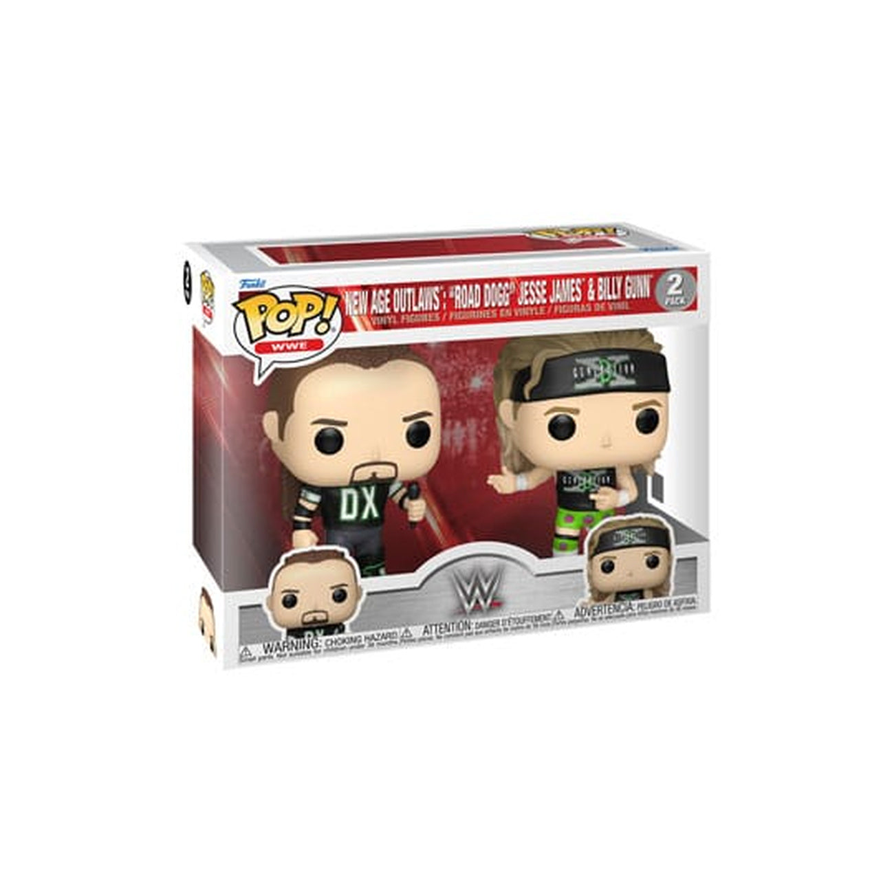 Image produit WWE POP! Television Figurines Vinyle Pack de 2 New Age Outlaws 9 cm