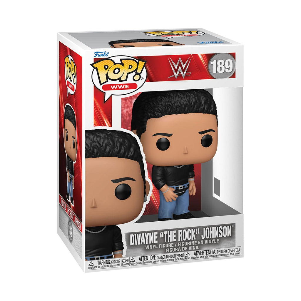 Image produit Figurine WWE POP! Vinyl Dwayne "The Rock" Johnson 9 cm
