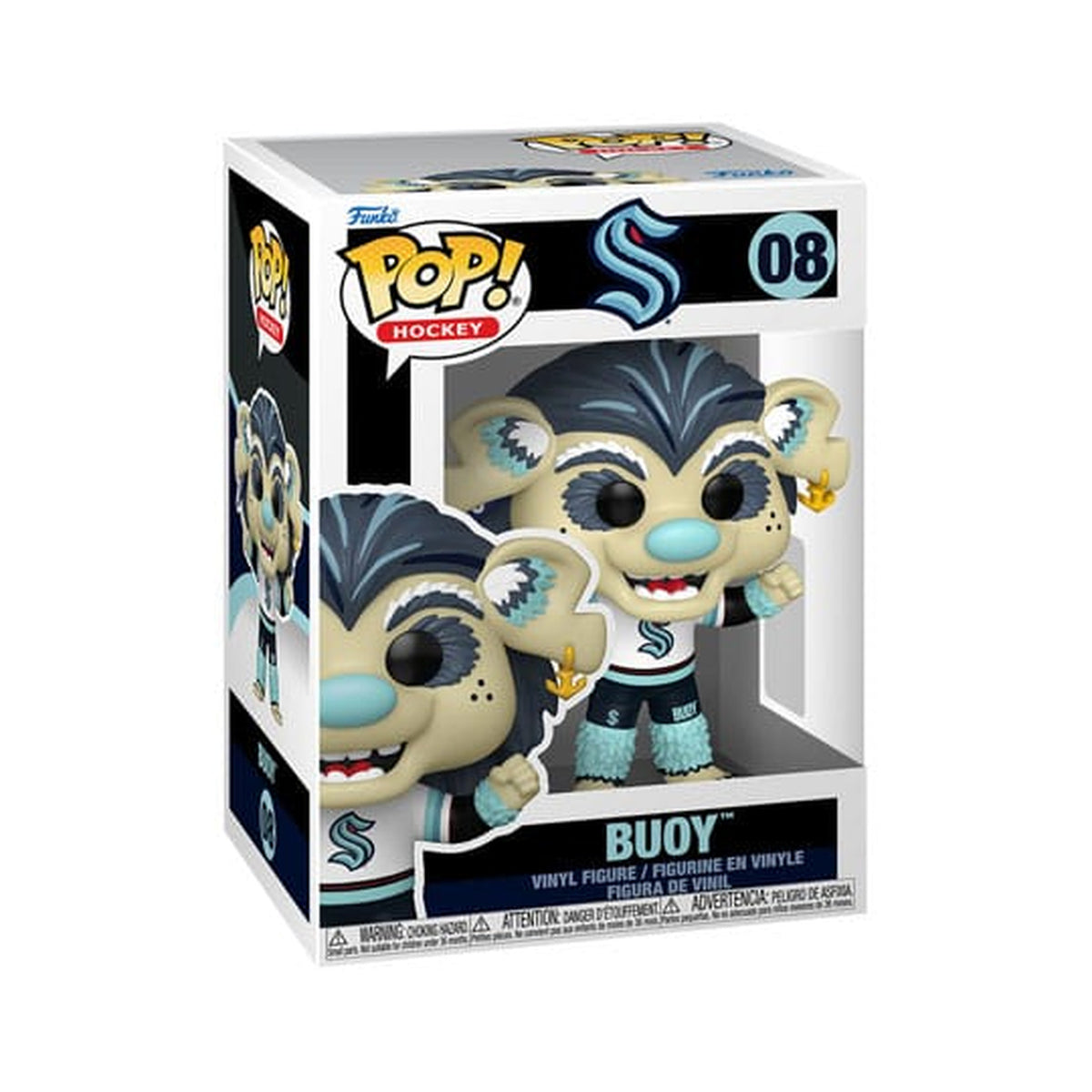 Product image NHL POP! Vinyl Figure Mascots: Kraken - Buoy 9 cm