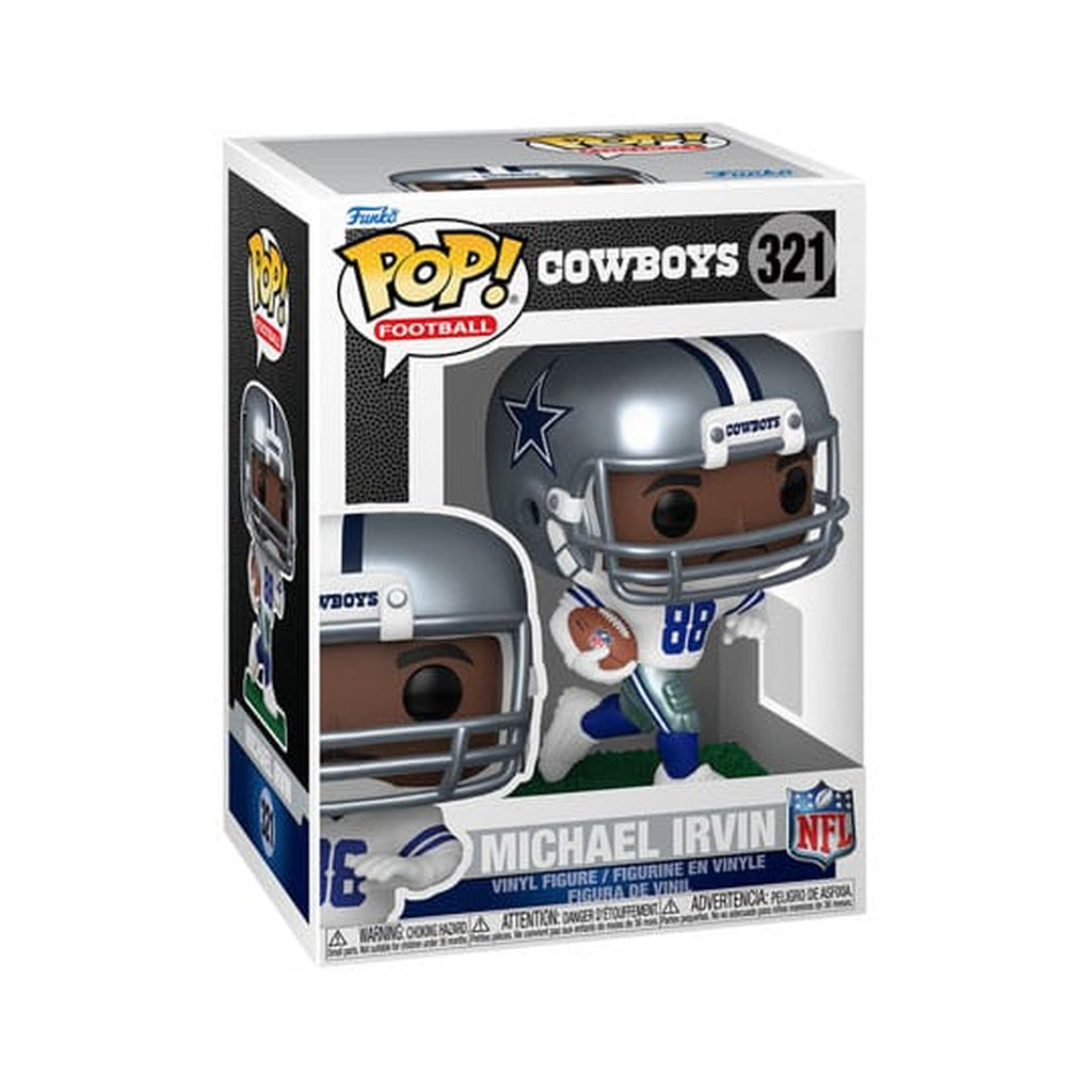Image produit NFL : Legends POP! Figurine vinyle Sports Legends - Michael Irvin (Cowboys) 9 cm
