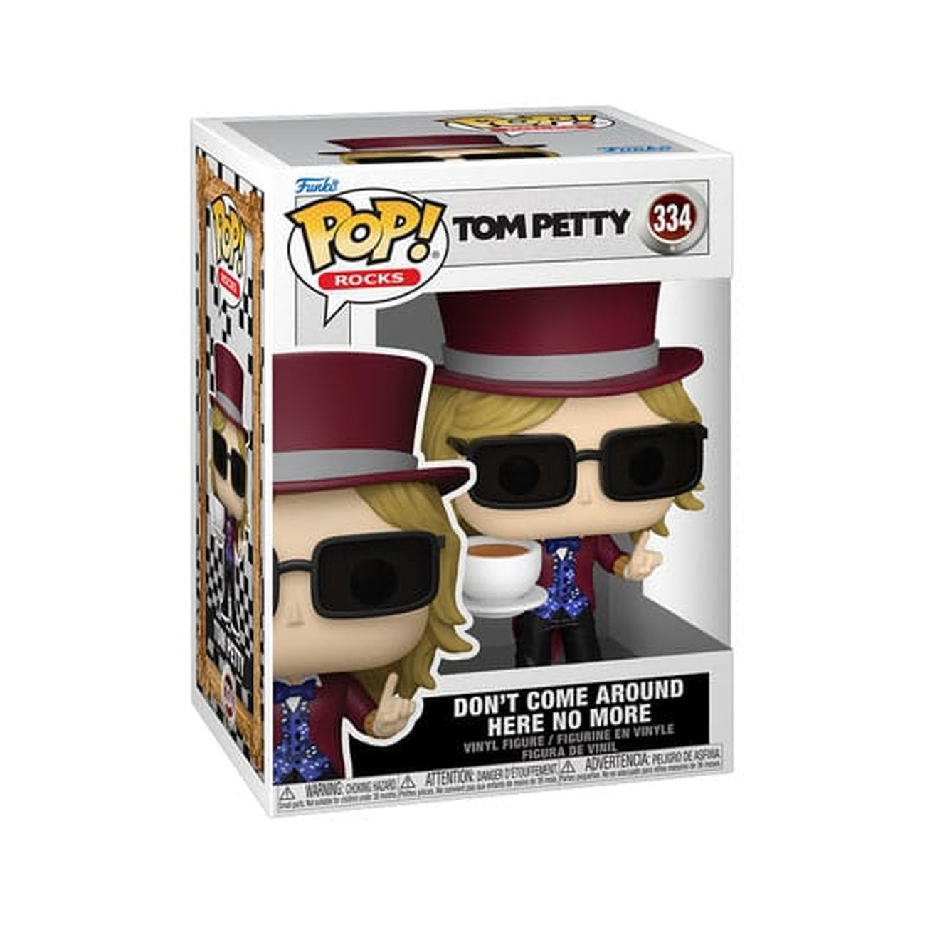 Image produit Tom Petty POP! Rocks figurine vinyle Don't Come Around Here No More 9 cm