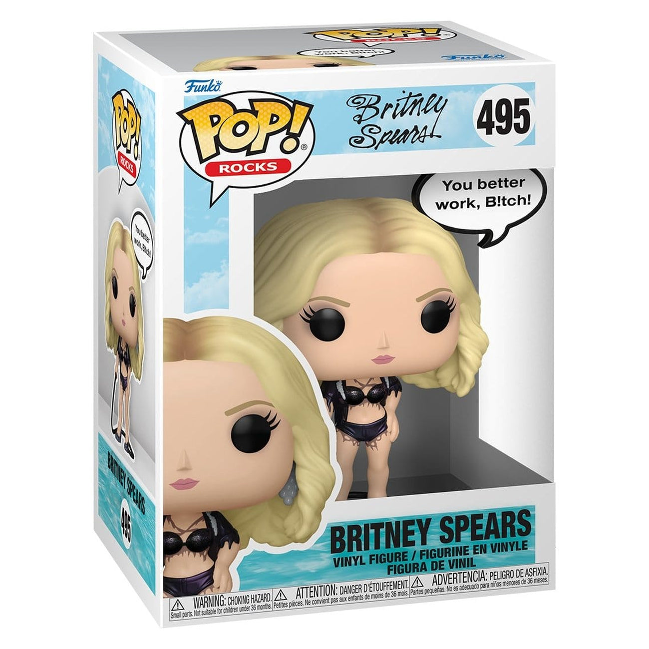 Image produit Britney Spears POP! Sayings figurine vinyle You Better Work 9 cm