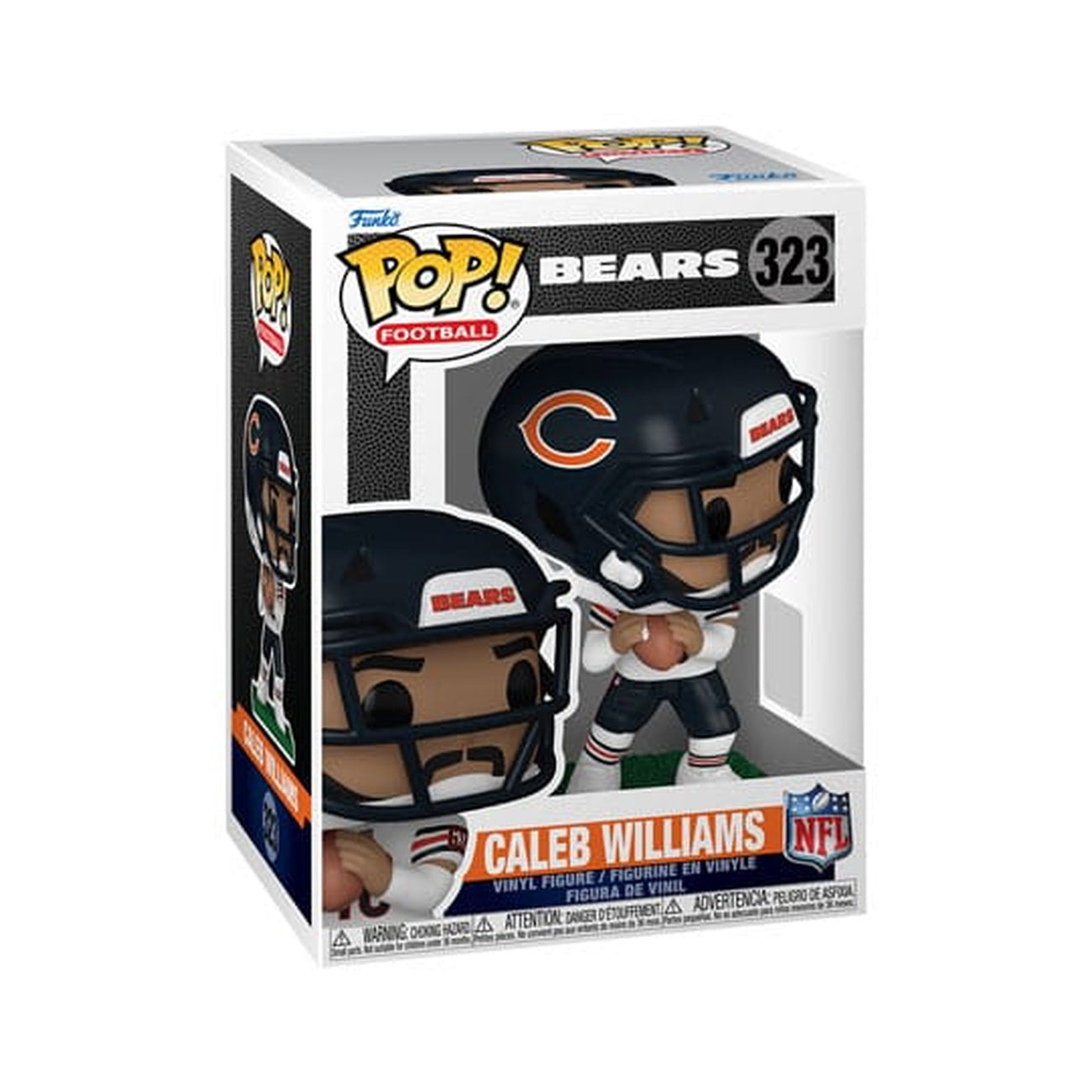 Image produit NFL : Legends POP! Sports figurine en vinyle Bears – Caleb Williams 9 cm