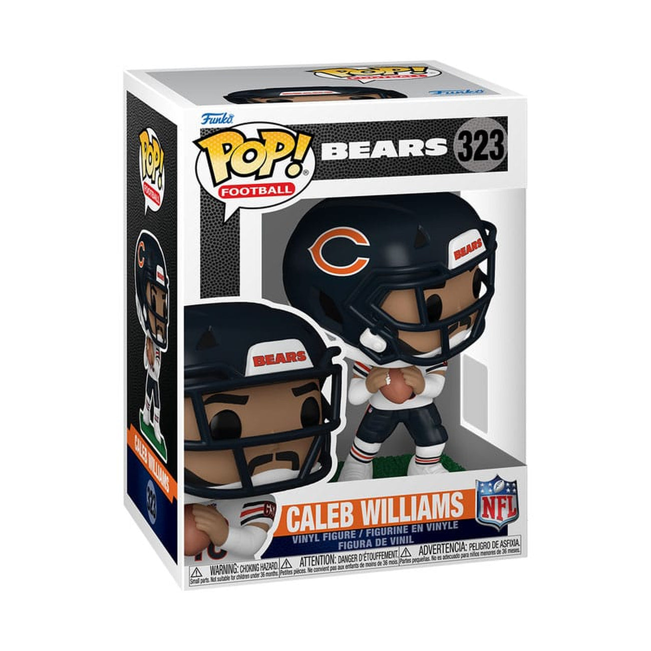 Image produit NFL : Legends POP! Sports figurine en vinyle Bears – Caleb Williams 9 cm