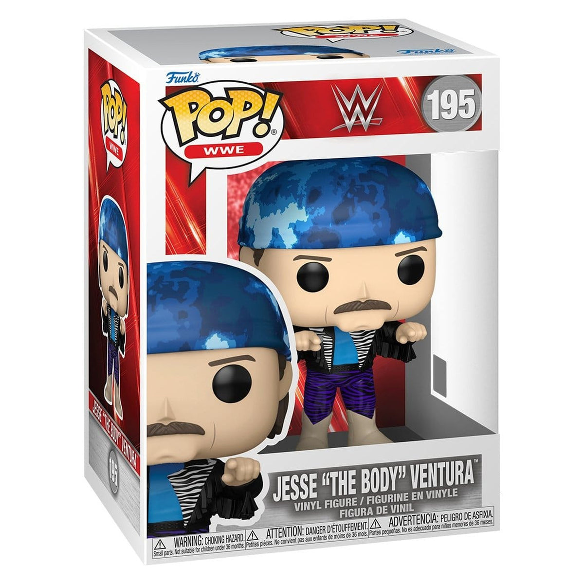 Image produit Figurine WWE POP! Vinyl Jesse "The Body" Ventura 9 cm