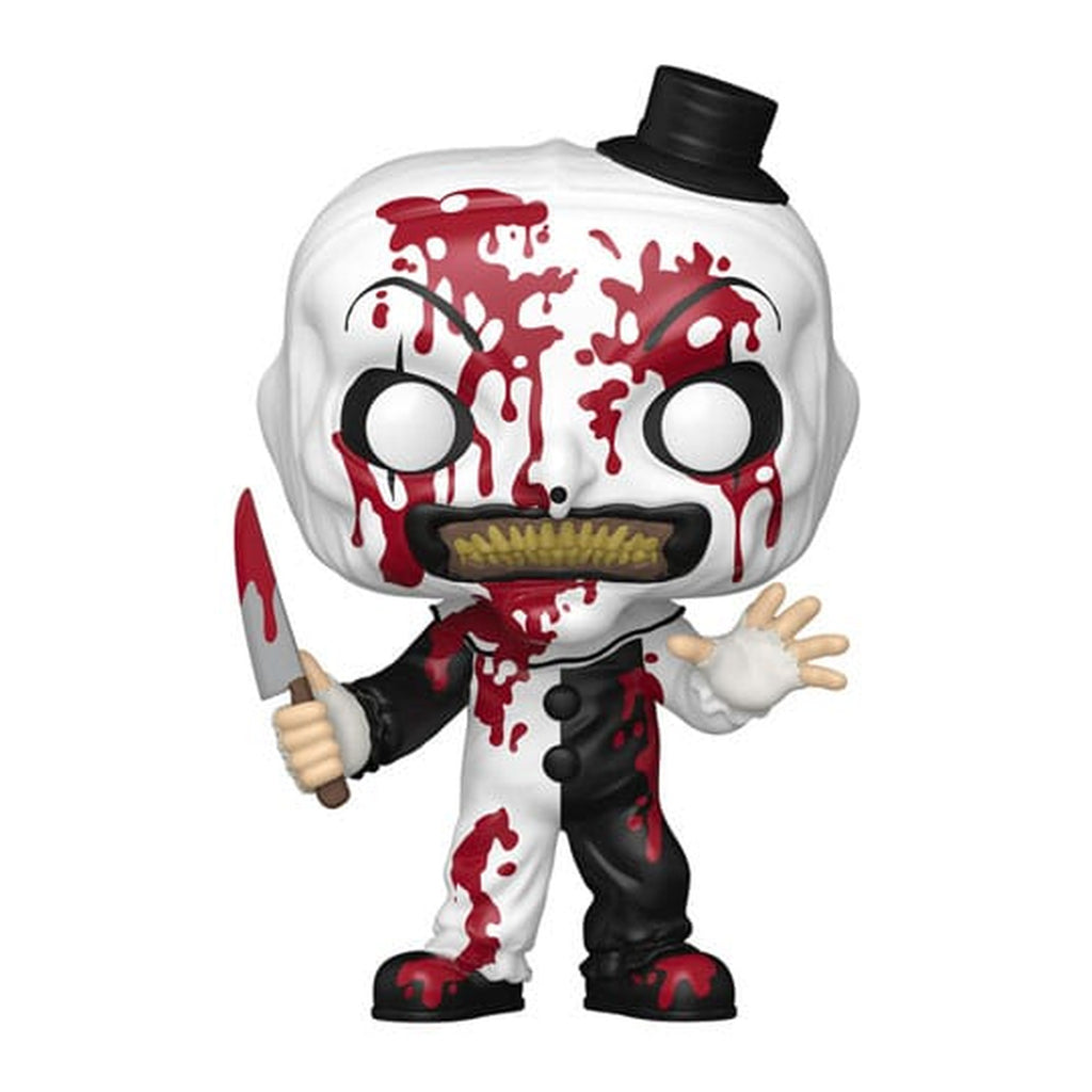 Image produit Terrifier POP! Movies figurine en vinyle Art the Clown (BD) w/CH heo exclusive assortiment (6) 9 cm
