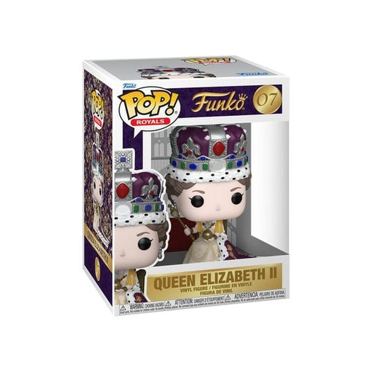 Image produit Queen Elizabeth II POP! Premium figurine en vinyle 100th - Queen Elizabeth II (Coronation) 9 cm