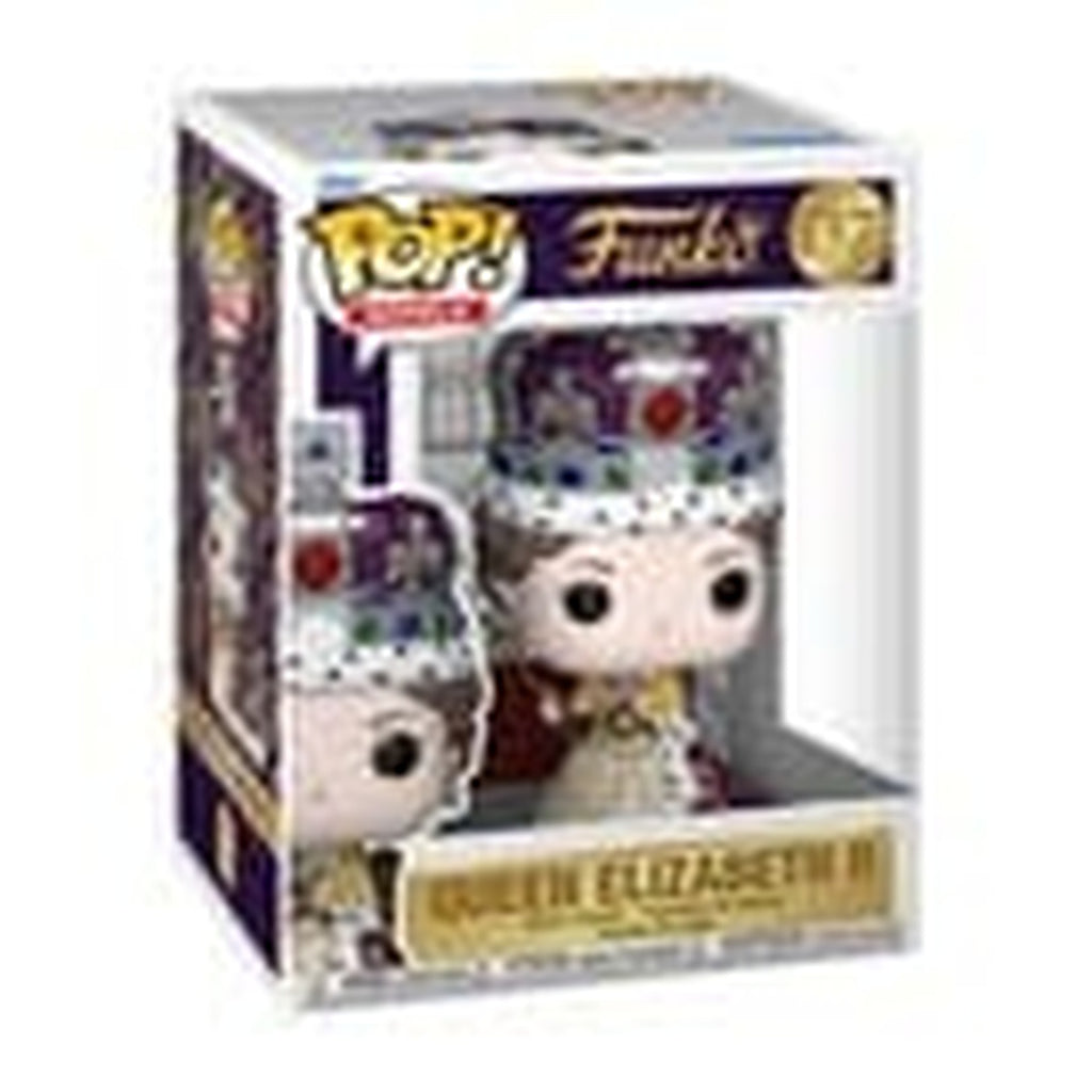 Image produit Queen Elizabeth II POP! Premium figurine en vinyle 100th - Queen Elizabeth II (Coronation) 9 cm