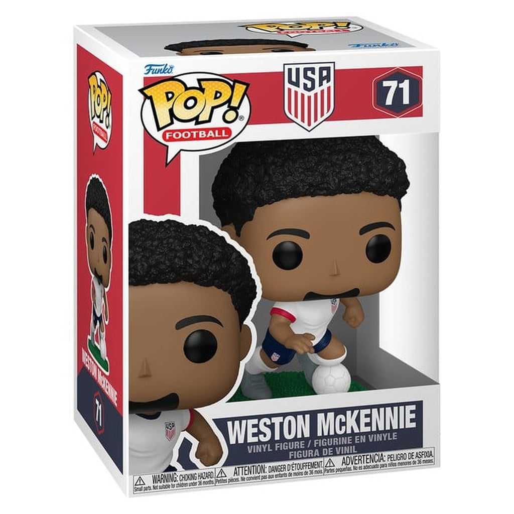 Image produit EFL POP! Football figurine en vinyle USA - Weston McKennie 9 cm
