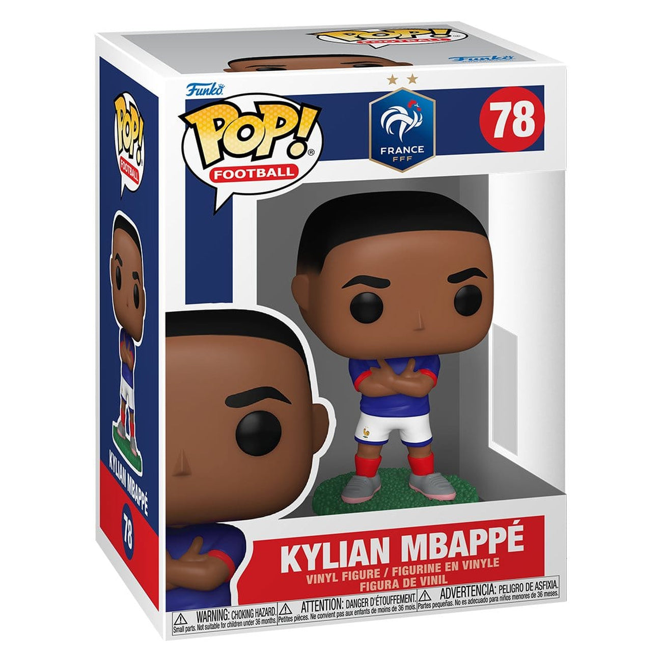 Image produit EFL POP! Football Figurine Vinyle France – Kylian Mbappé 9 cm