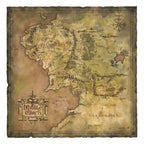 Image produit Le Seigneur des Anneaux Tirage d’art Parchment Map of Middle-earth 59 x 30 cm