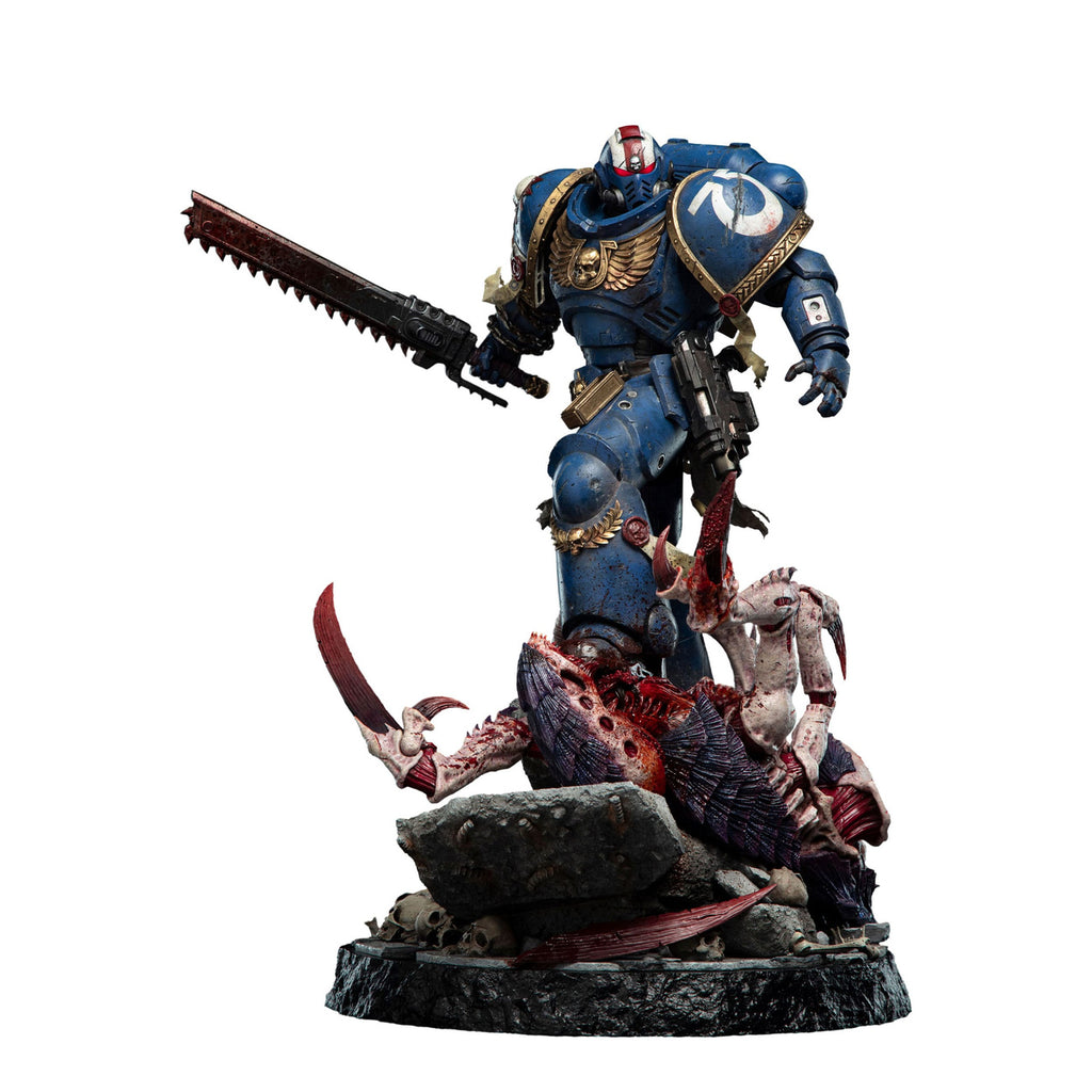 Image produit Warhammer 40,000: Space Marine 2 Statue 1/6 Lieutenant Titus Battleline Edition 63 cm