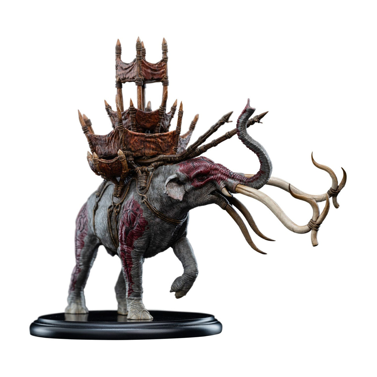 Image produit Le Seigneur des Anneaux Mini figurine Mumak en bataille 17 cm