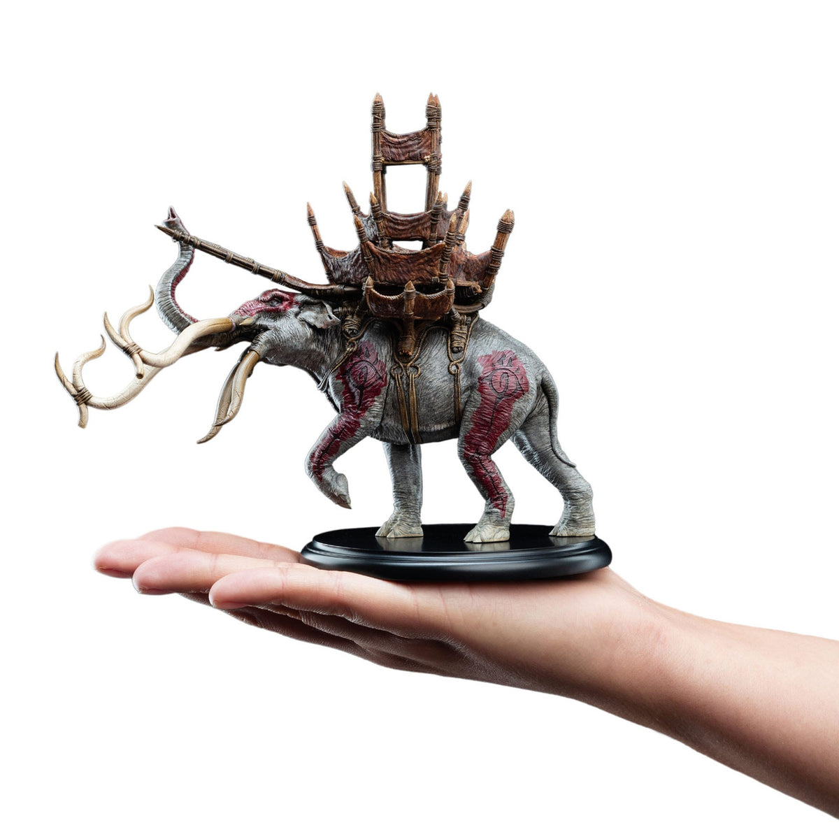Image produit Le Seigneur des Anneaux Mini figurine Mumak en bataille 17 cm