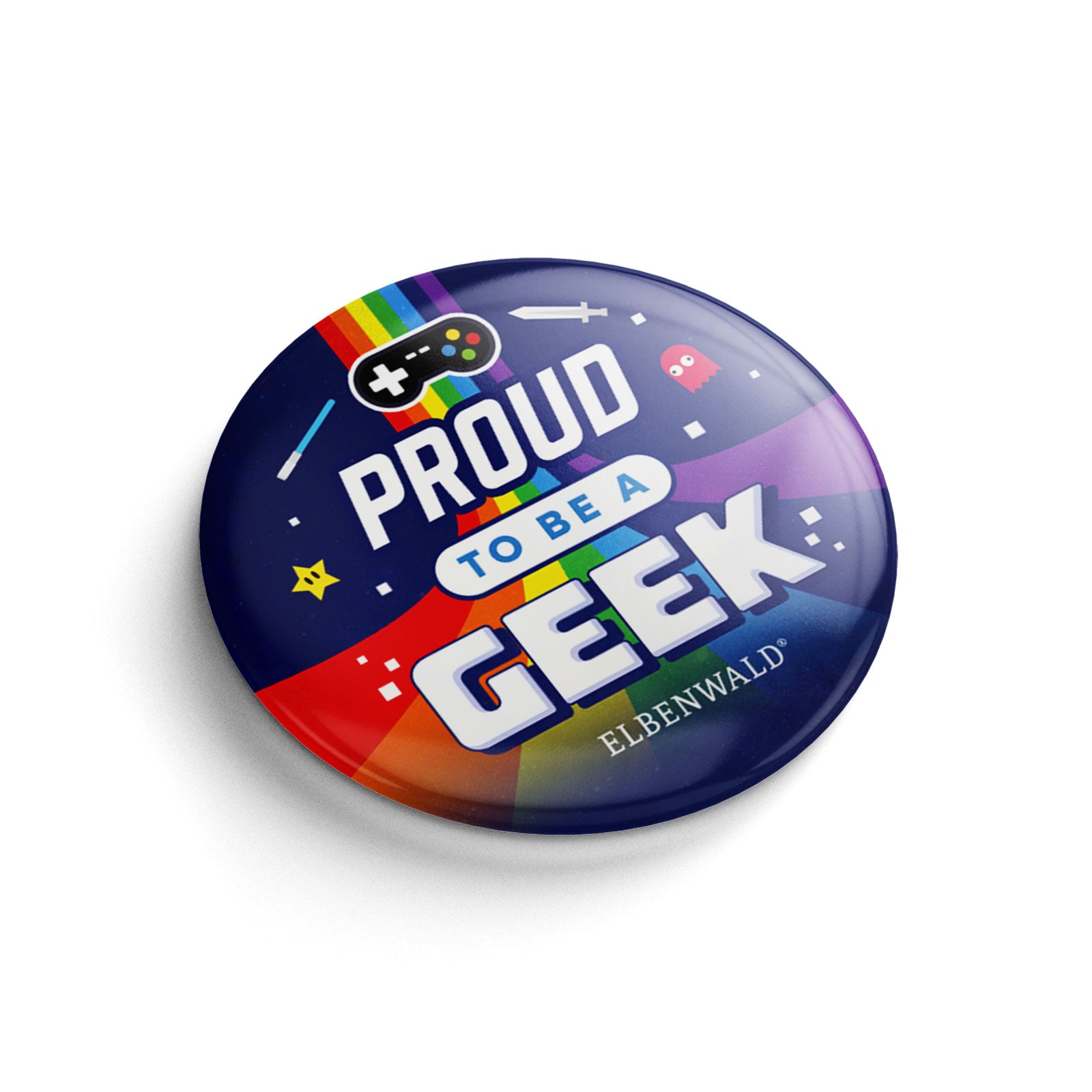 Image produit Badge Proud to Be a Geek