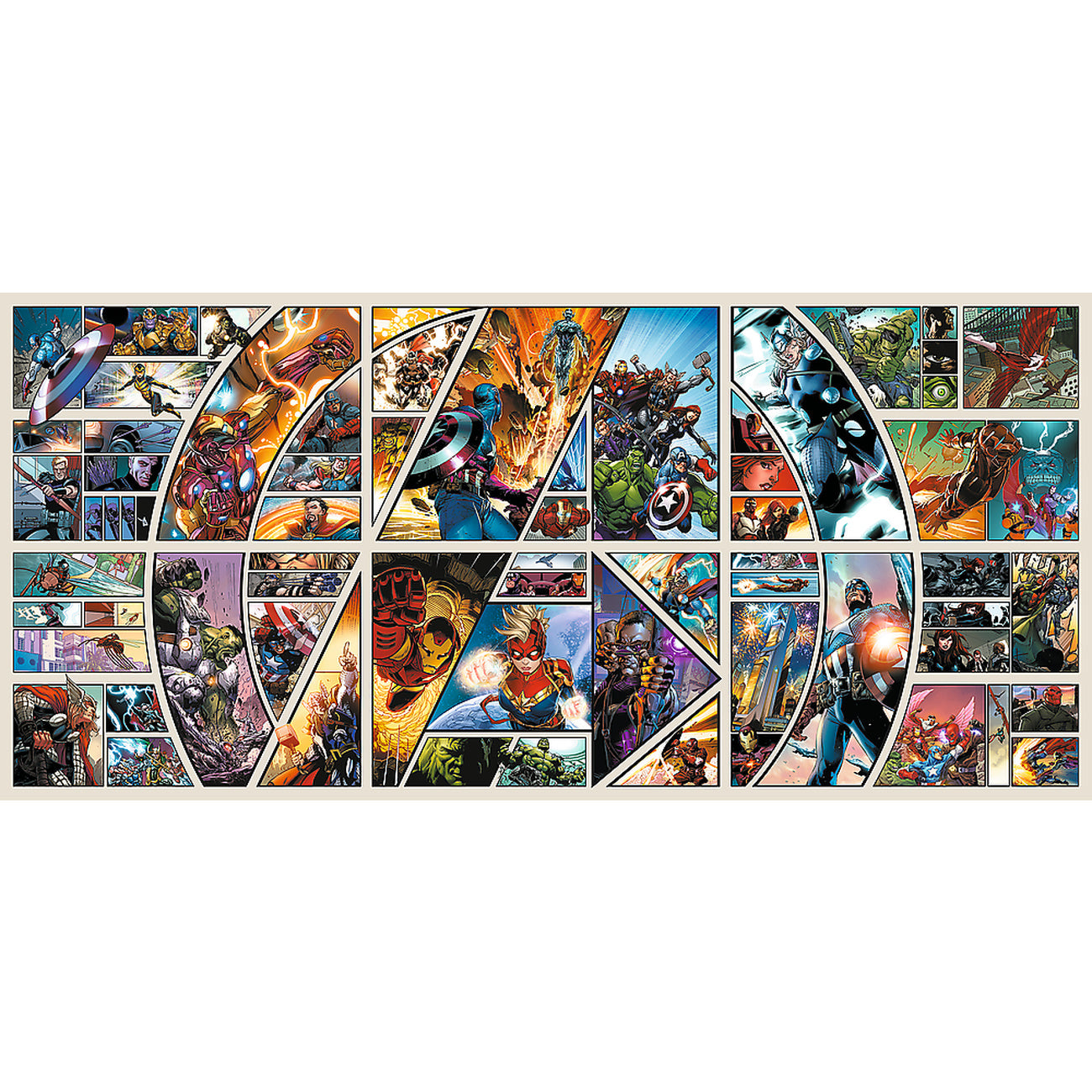 Product image Avengers - Across The Comic Universe Puzzle Collection with Poster