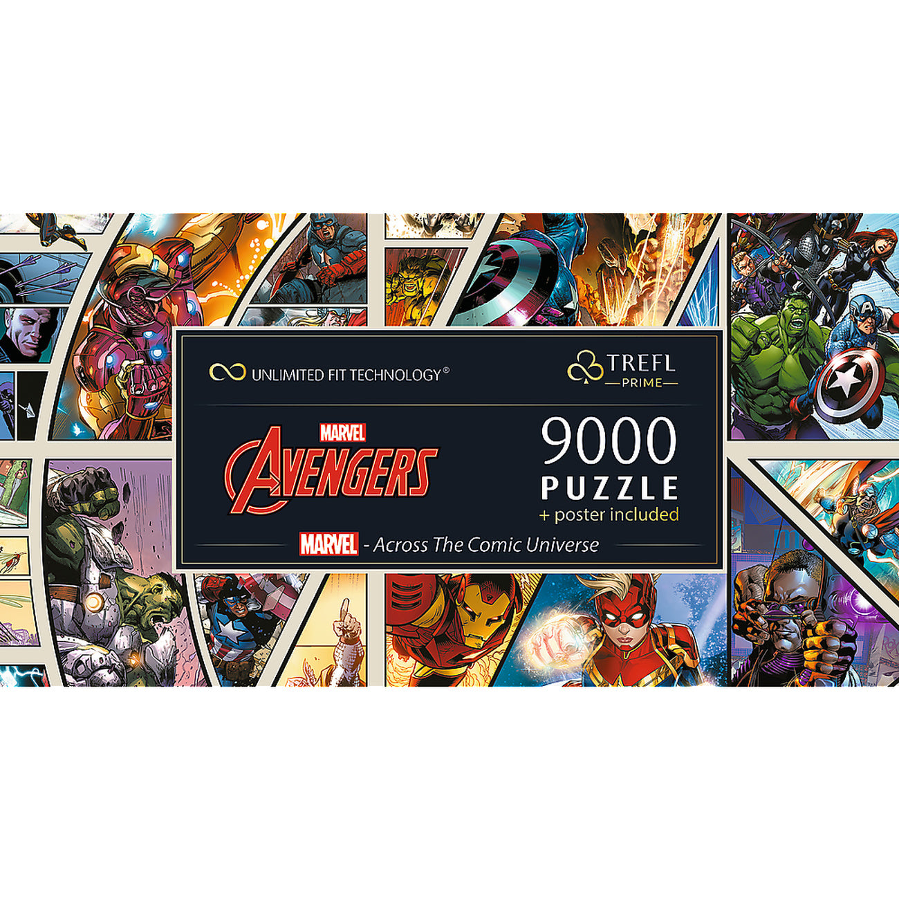 Product image Avengers - Across The Comic Universe Puzzle Collection with Poster