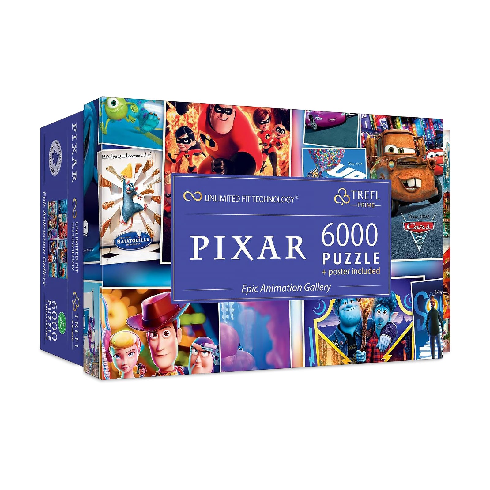 Image produit Disney - Collection de puzzles Pixar avec poster