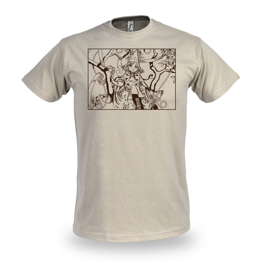 Image produit T-shirt beige pour les fans de Coco et Atelier of Witch Hat