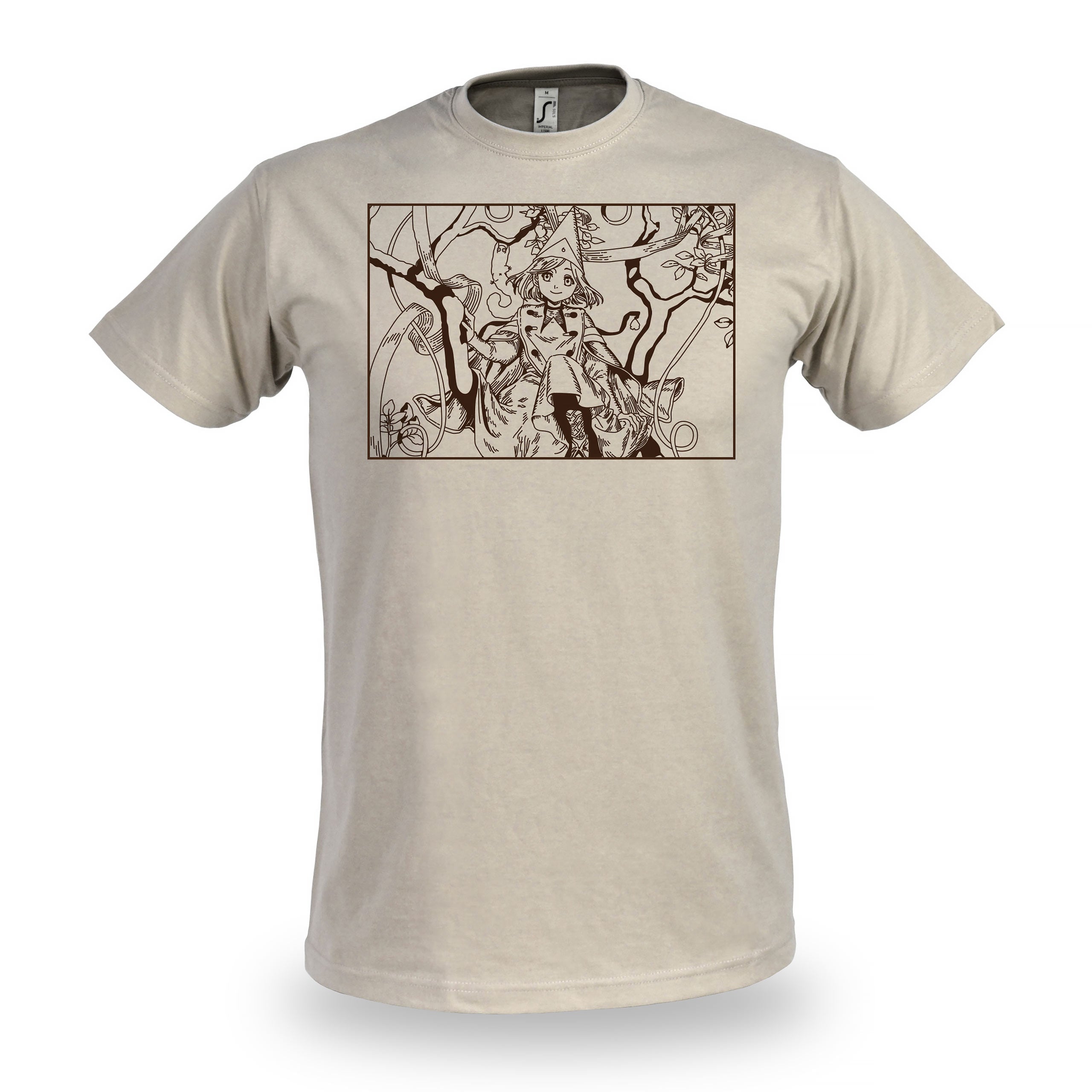 Image produit T-shirt beige pour les fans de Coco et Atelier of Witch Hat
