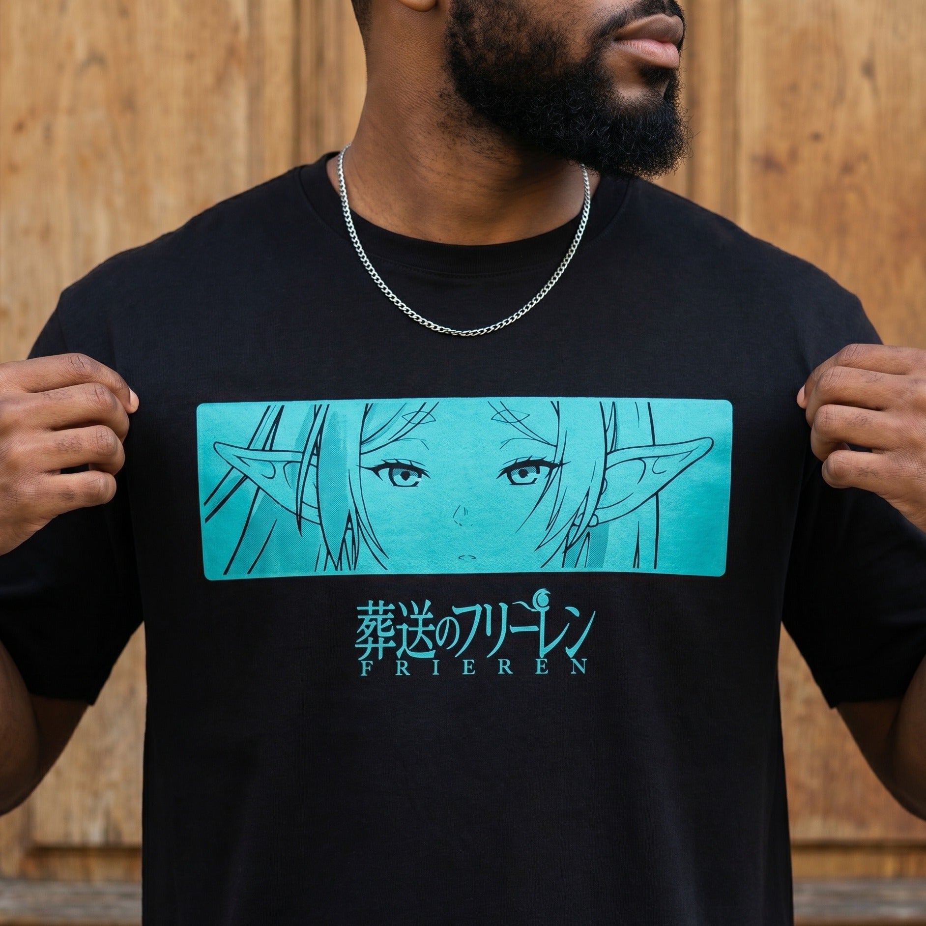 Image produit Frieren - T-shirt personnage noir