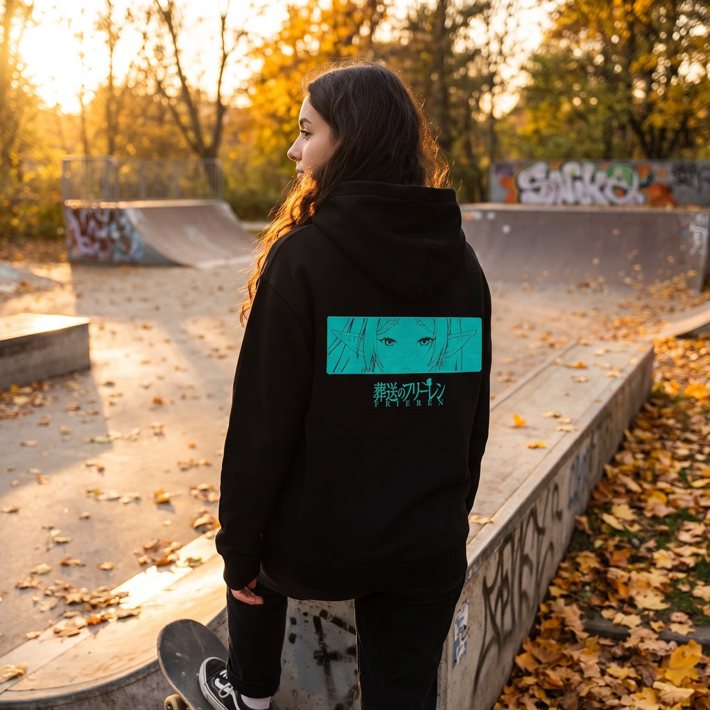 Image produit Frieren - Sweat à capuche noir
