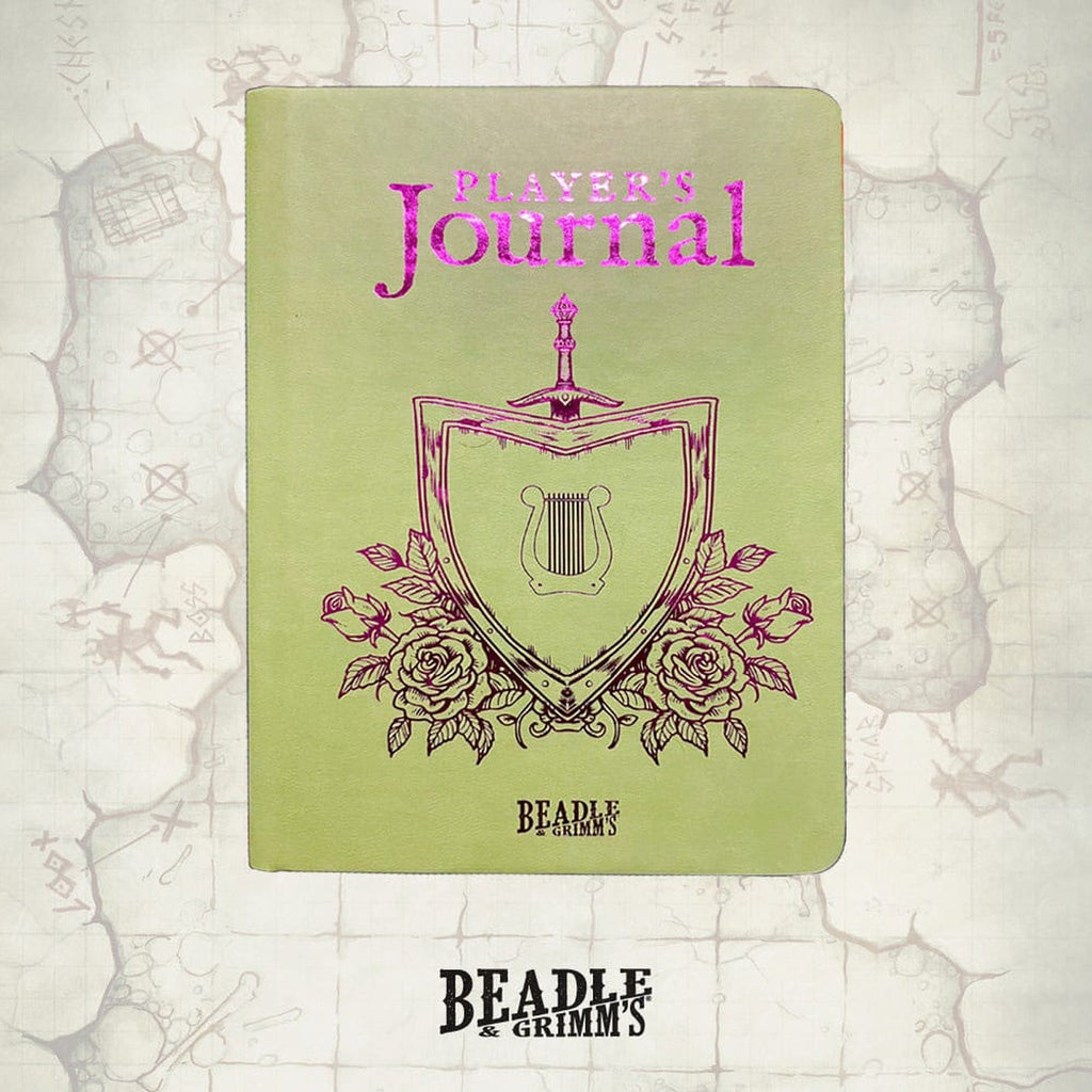 Image produit Carnet A5 Player's Journal Vert Sauge Shield