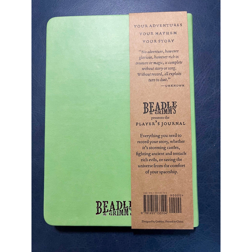 Image produit Carnet A5 Player's Journal Vert Sauge Shield