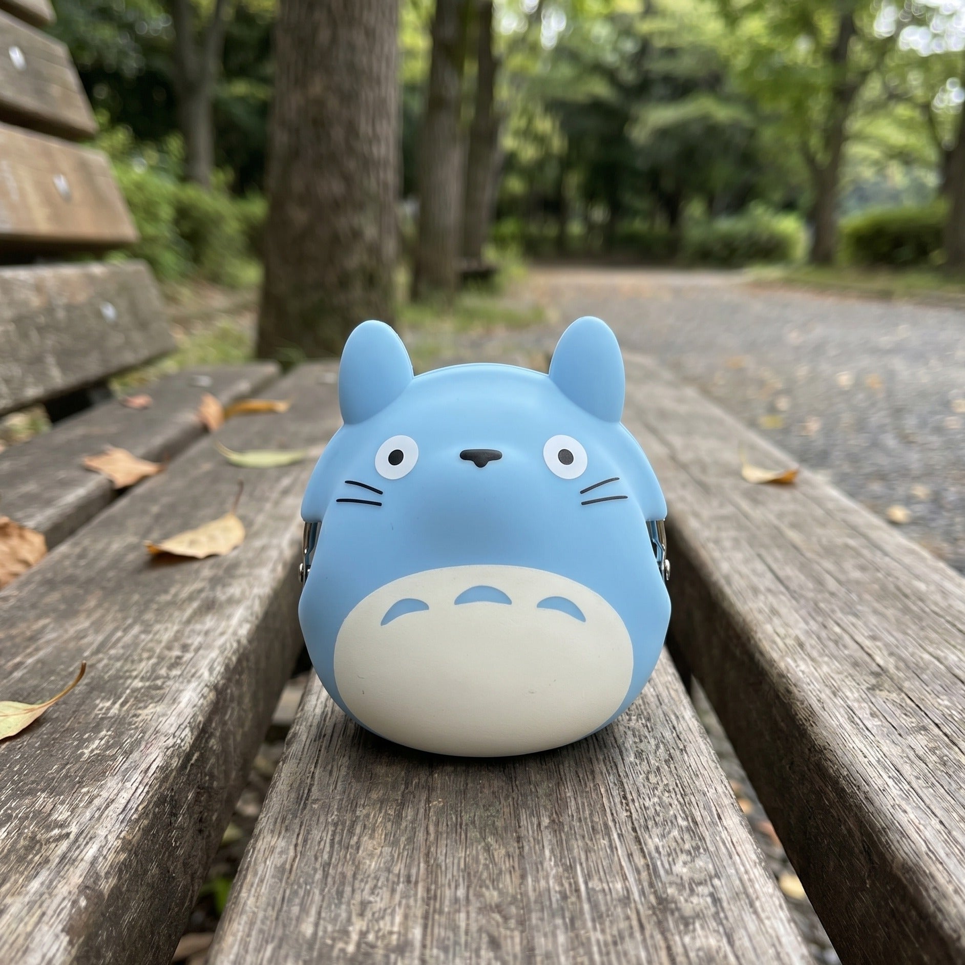 Image produit Mon voisin Totoro Mini porte-monnaie Totoro bleu 9 cm