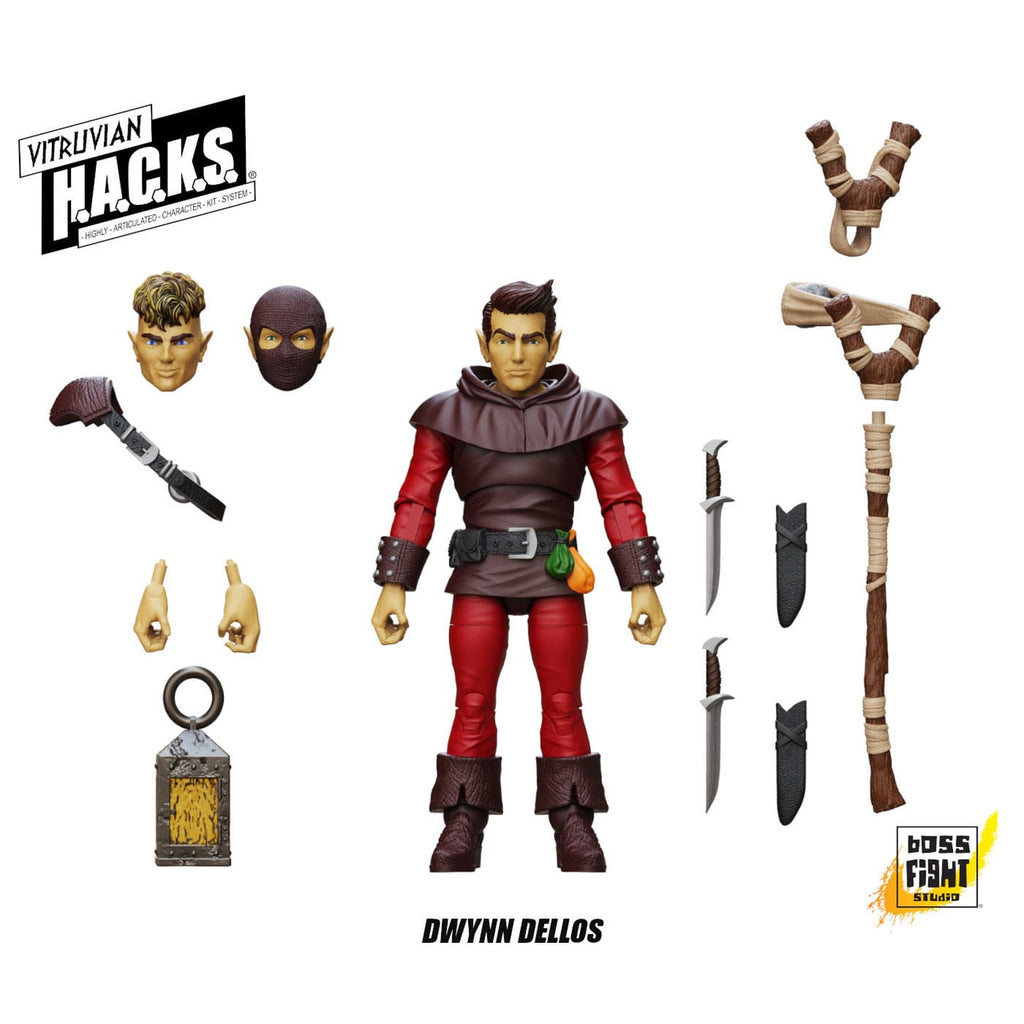 Image produit Figurine d’action Vitruvian H.A.C.K.S. Halfling Scout Dwynn Dellos