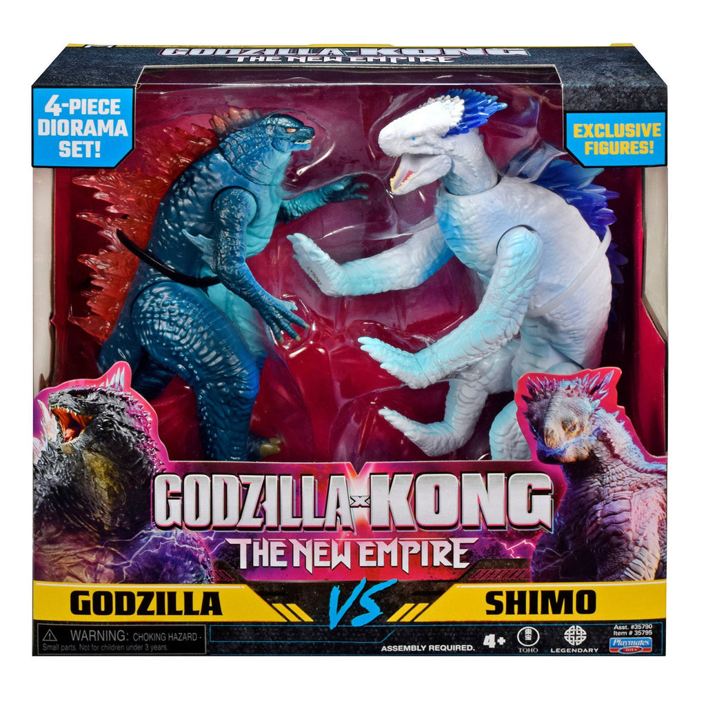 Image produit Godzilla x Kong : Le Nouvel Empire Diorama Pack de 2 Godzilla